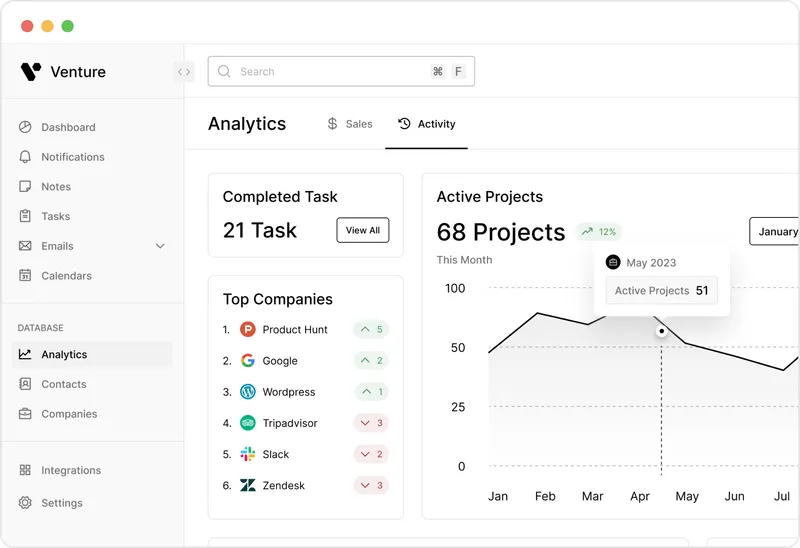 CRM Screenshot 1